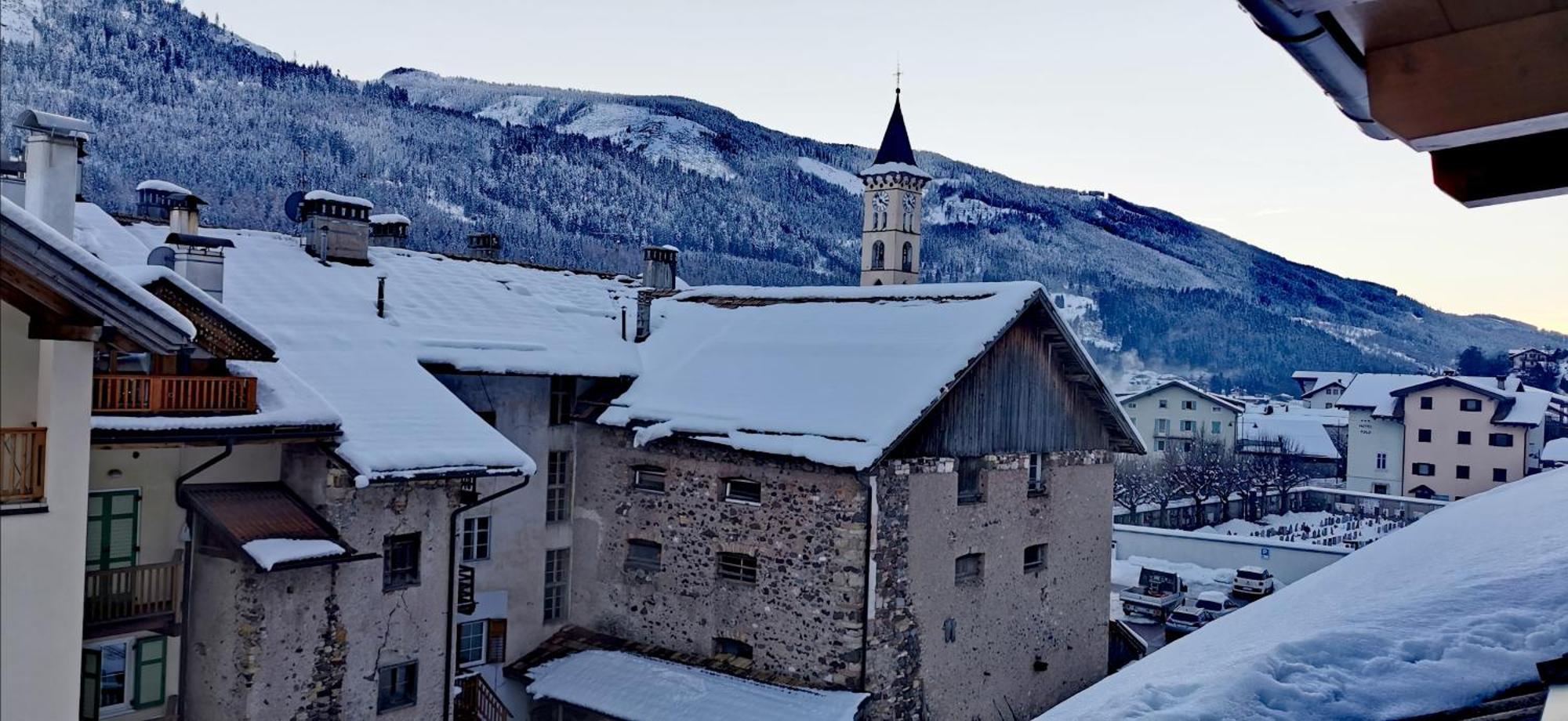 Trilocale Mansardato Nel Cuore Della Val Di Fiemme Lägenhet Ziano di Fiemme Exteriör bild